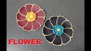 Красивый большой цветок из бумаги | Beautiful paper flower