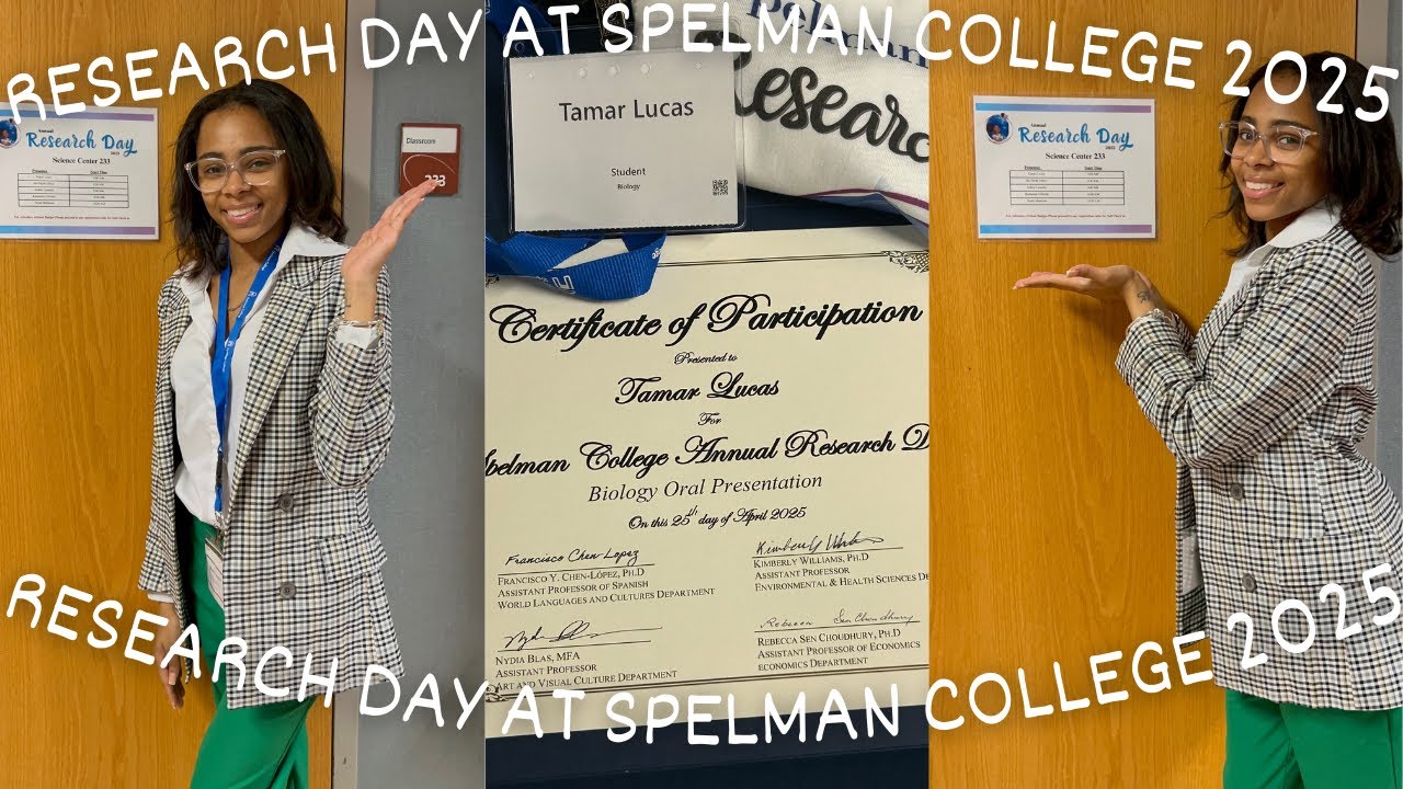 Spelman Diaries Season 3 Ep.16: RESEARCH DAY 2025
