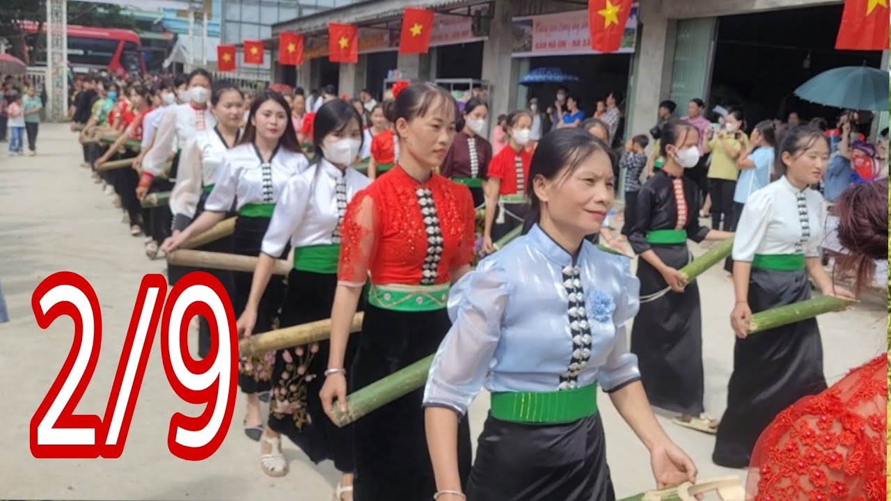 Ngày tết độc lập mùng 2/9 bản nà ún