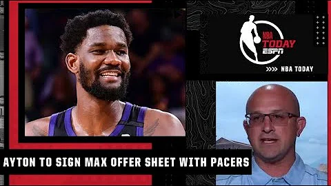 Bobby Marks breaks down what Deandre Ayton’s max offer sheet with the Pacers means for the Suns 👀 - DayDayNews