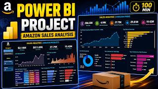 Amazon Sales Analysis Power BI Project | Complete End-to-End Project | Power BI Project 2026#powerbi