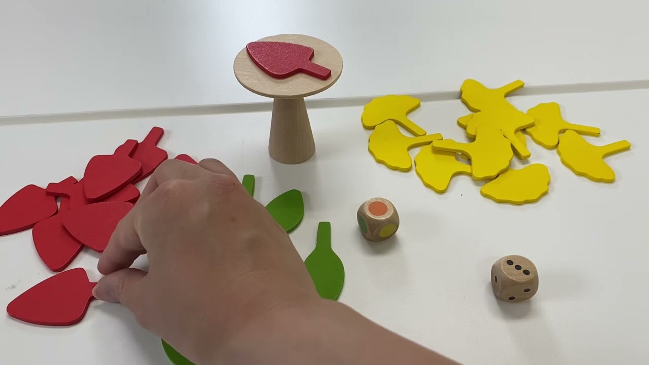 木のおもちゃ ジョイフルゲーム 木の葉|【堀商店】景品・販促品