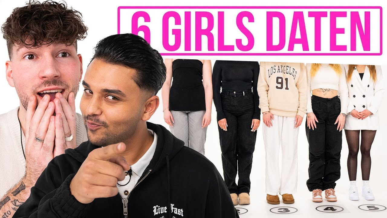 6 MÄDELS BLIND DATEN! 💔 mit MIKA