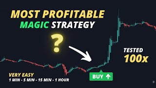 Famous Very Easy MAGIC Trading Strategy - Is This The MOST PROFITABLE Indicator? (Tested 100 Times) Profile