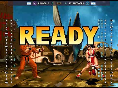 The King of Fighters '98 - 🇦🇷 Random A(A) vs 🇦🇷 TX.Thedoors(B) | Fightcade (2025-12-27 04:50 UTC)