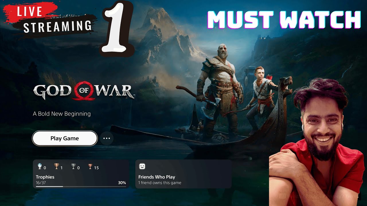 God of War 2018: Part 1 | PS5 Pro Gameplay - The Journey Begins