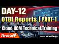 Day-12 | Understand the OTBI Reports and Subject Areas | Real Time Training by Murali Raju