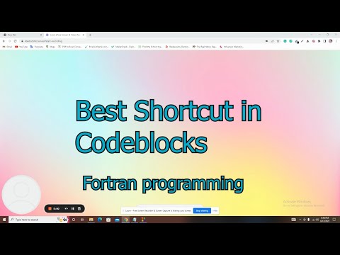 Essential shortcut in codeblocks