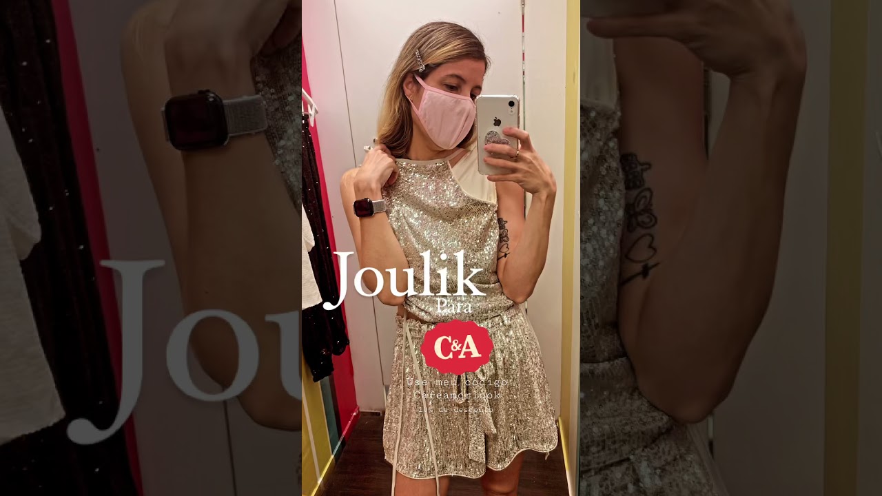 Joulik para C&A look réveillon