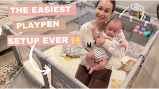 The Playpen That Makes Parenting So Much Easier 👶✨
