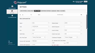 RealPresence Web Suite Interface