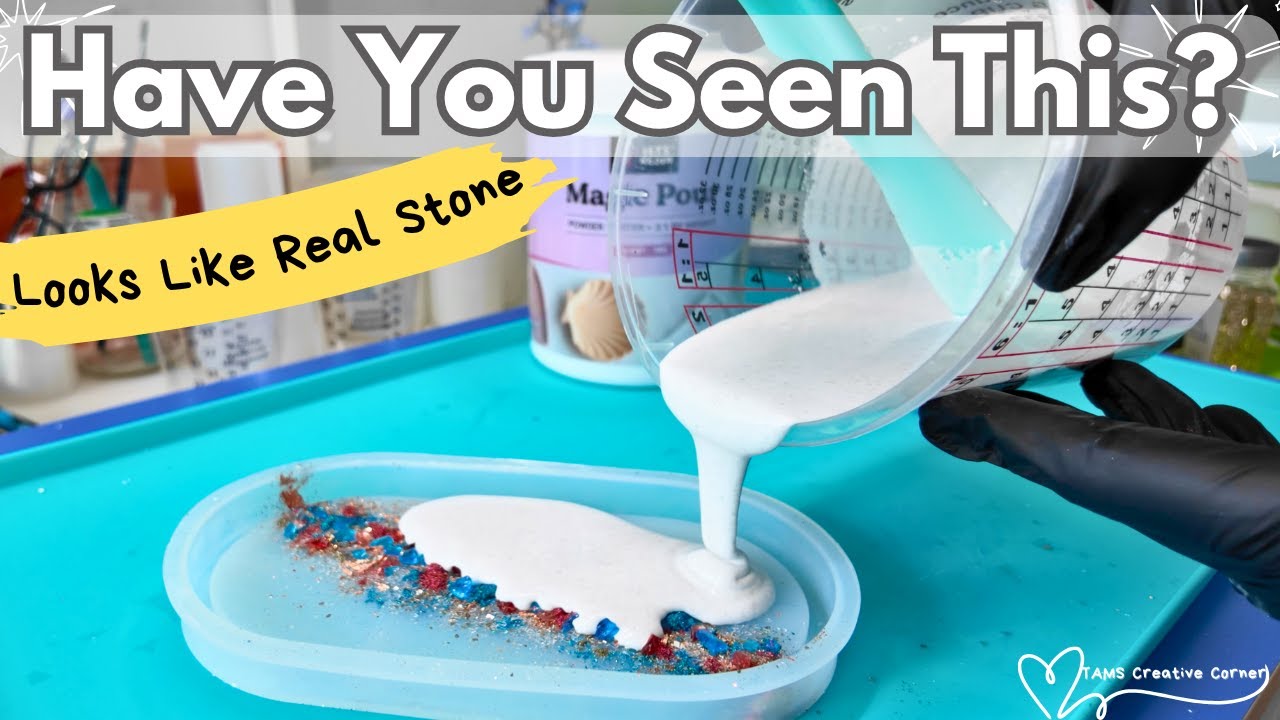 A Non-Toxic & Odorless  MAGIC  Pouring Medium - Let's Resin!