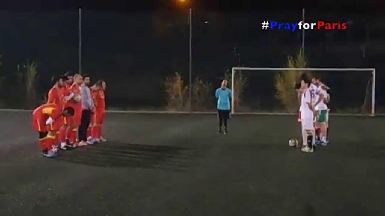 Futbolempresas, con las víctimas de los atentados de París