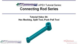 Celebrity MSC APEX - TUTORIAL 04 Hexahedron Mesher Solid Geometry Partitioning Tools Profile