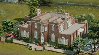 Lexbury Hall | English Countryside House | Sims 4 Speed Build (cc)