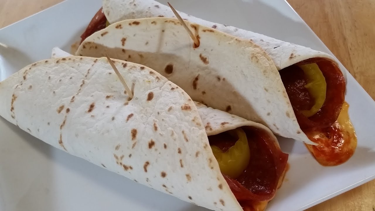 Pepperoni And Salami Cold Cut Sub WrapRecipe 134 Low Carb YouTube