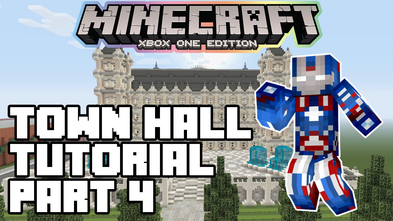 Minecraft Xbox One: Victorian Town Hall Tutorial - Part 4 (Xbox,Ps,PC ...