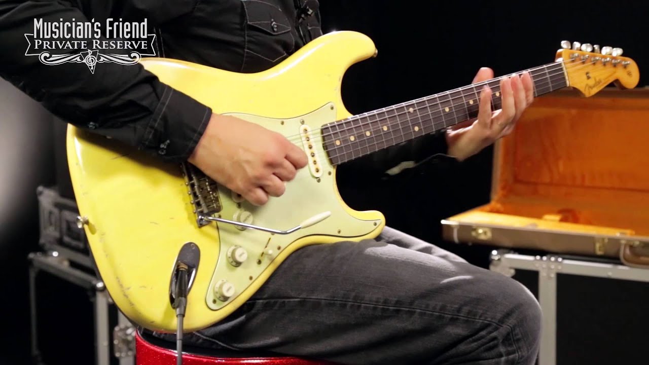 Fender Custom Shop 1961 Stratocaster Relic Ash Masterbuilt by John