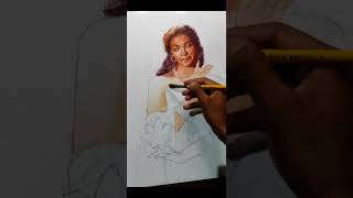 Watercolor Painting 🫟 #shorts #short #art #drawing