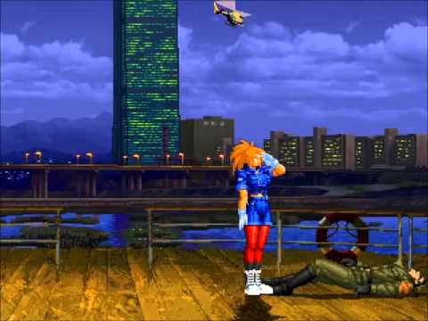 Mugen - The King Of Fighters Ultimate - Leona(Me) Vs Heidern(Cpu)