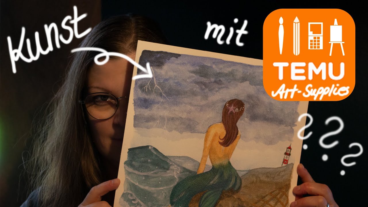 MEGA Temu Art-Haul (Watercolor, Farbstifte, Papier,...)