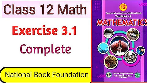 Class 12 Math | Chapter 3 Integration | Exercise 3.1 Complete Solution | Grade 12 Math NBF