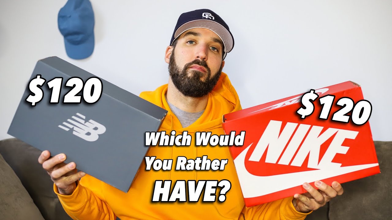 WHICH SNEAKER WOULD YOU RATHER HAVE? NIKE VS NEW BALANCE - SUMMER PICKUPS -  YouTube