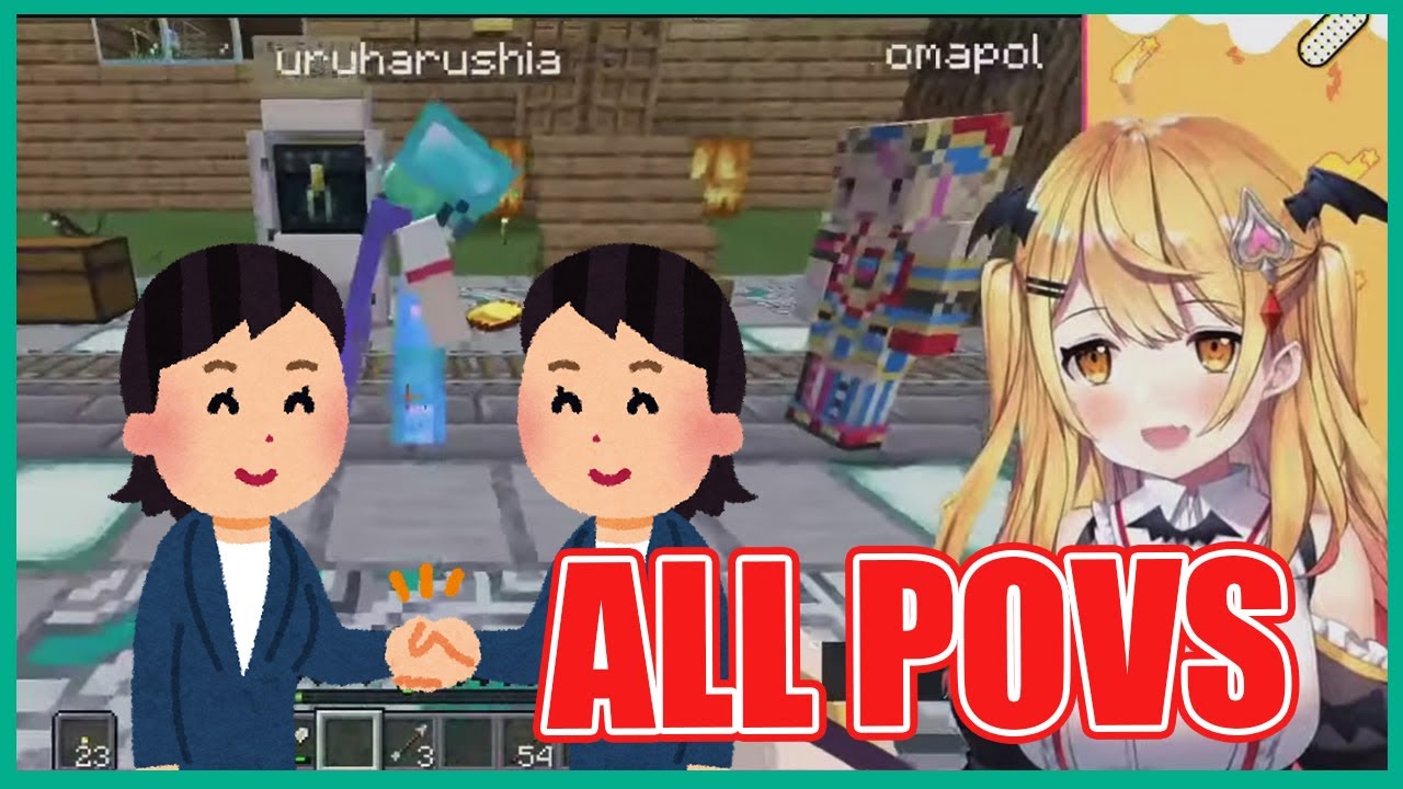 The deals between Rushia and Polka with Mel as the witness -All POVS- 【Hololive / English Sub】