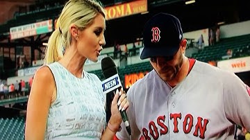 Steve Pearce Post Game Interview 8/12/18