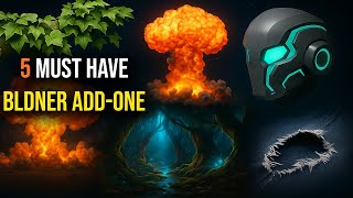 Top 5 Blender Add-ons You’ll Wish You Knew Sooner #addon #blender3d #turorial #generator #vfx