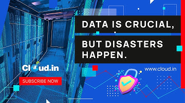 Data is crucial, but disasters happen. Lost data? Regulatory compliance headaches?