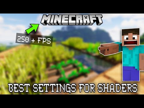 Best Settings For Minecraft Shaders In Low End PC | Increase Fps Minecraft Shaders [MORE FPS]
