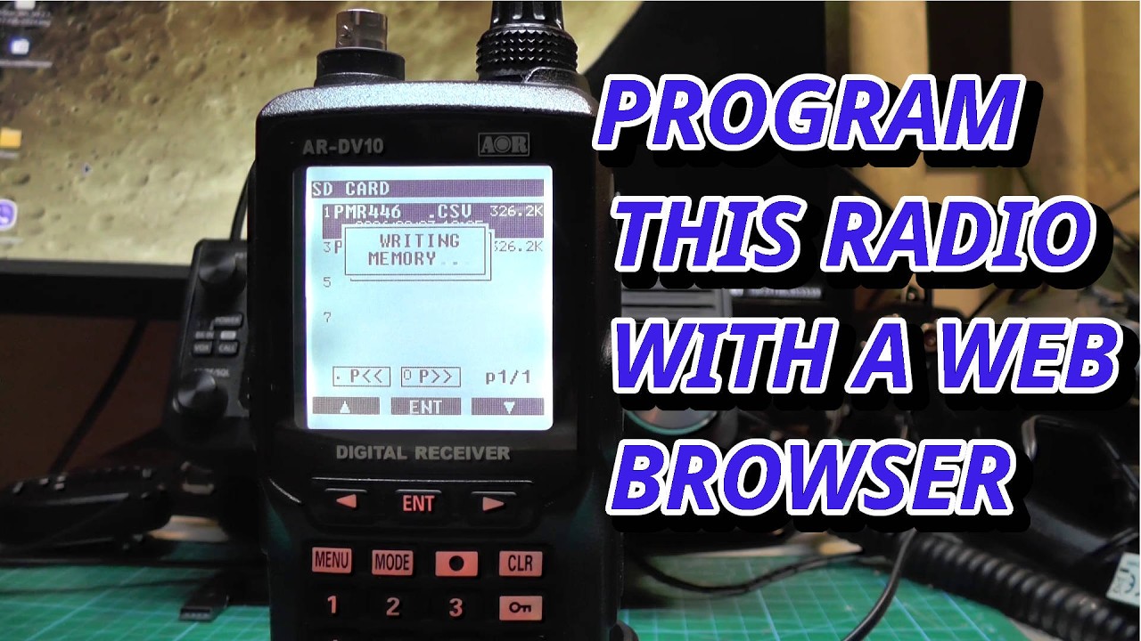 I programmed this radio with firefox