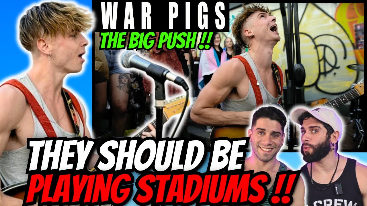 THE BIG PUSH - WAR PIGS LIVE !! First Time Reaction | Twin Rappers ...