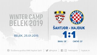 Sažetak Šahtjor Saligorsk - Hajduk 11