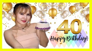 【 MY DIY BIRTHDAY HOME PHOTOSHOOT 】『フィリピーナ国際カップル』