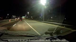 Driving to Orlando International Airport using CR900 DashCam