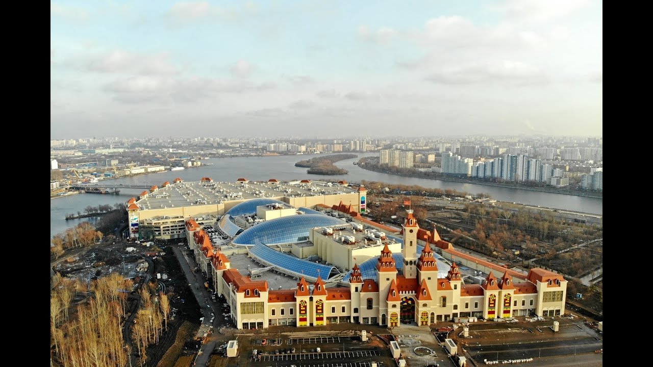 Открылся парк развлечений Остров мечты в Москве. - YouTube