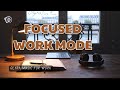 Concentration Music 🎧✨ Distraction-Free Thinking – Rainy Window Workspace