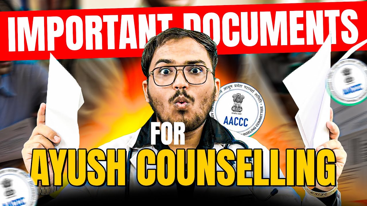 Documents Required for AYUSH Counselling 2024 | BAMS, BUMS, BHMS ...