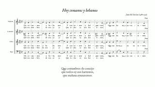 Juan del Encina: Hoy comamos y bebamos (Hespèrion XX, Jordi Savall)