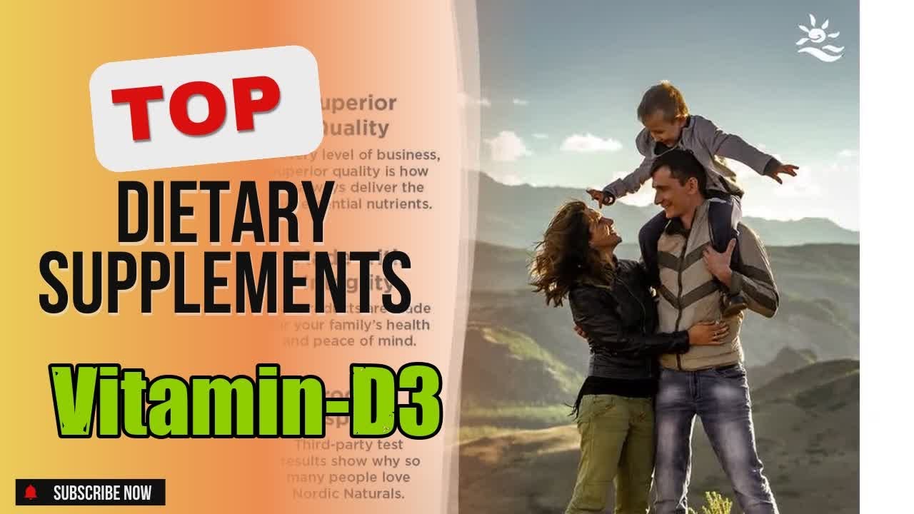 Top 3 Dietary Supplements about Vitamin-D3 BEST of All Time
