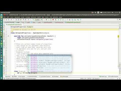 Android Kotlin Tutorial #110 - Delegated Properties