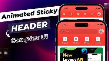 SwiftUI Animated Sticky Header | Resizable Header | Xcode 14 | SwiftUI Tutorials