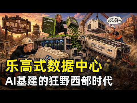 乐高式数据中心,AI基建的狂野西部 | 模块化数据中心 | AI算力 | 乐高式基建 | Meta帐篷 |电力短缺 | 电工短缺 | GPU云 | 液冷 | Nvidia DSX | 预制建筑