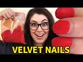 DIY Velvet Nails