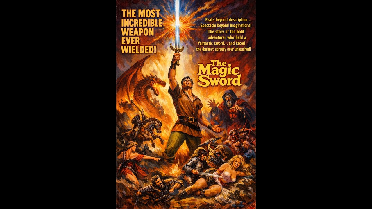 THE MAGIC SWORD (1962) Dragons, Sorcery, and a Blade of Destiny