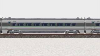 新VRM3★shinkansen 400系つばさ7両編成カタログ動画NO10