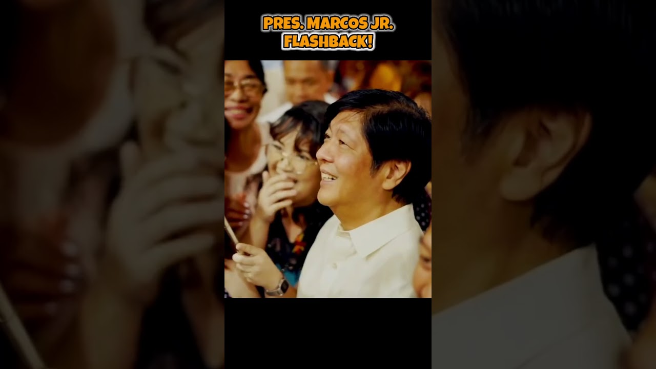 PRES.MARCOS JR. FLASHBACK