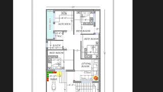 DOWNLOAD 25X40 FT 3 BED ROOM HOUSE PLAN